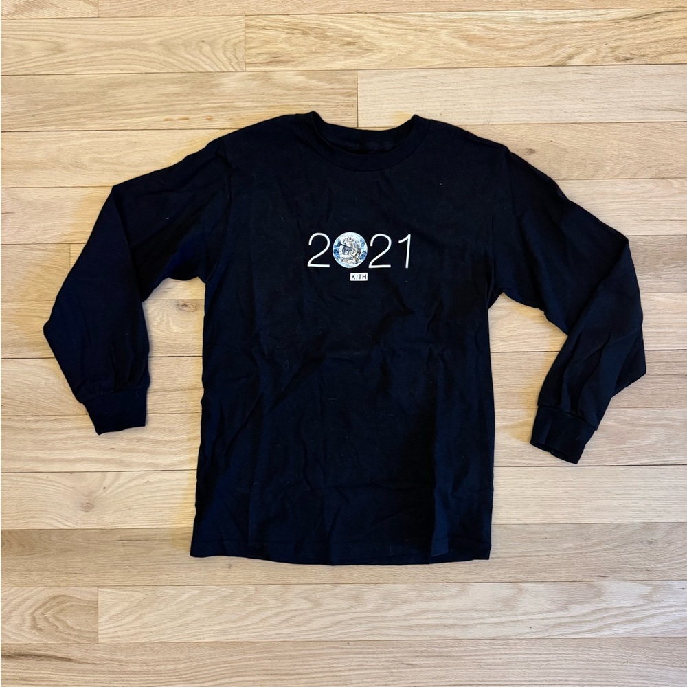 Kith Black Earth Day Long Sleeve T-Shirt